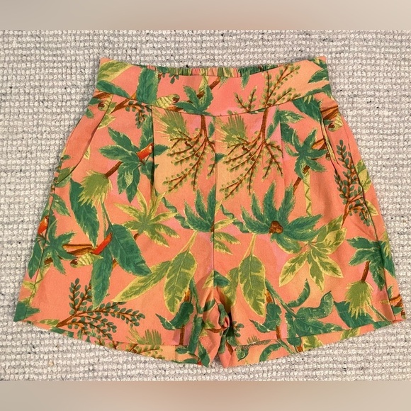 Monteau Los Angeles Linen Blend Shorts NWT - Picture 2 of 10